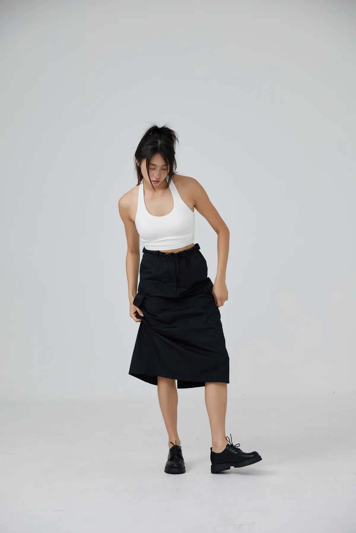 Maxine Parachute Midi Skirt