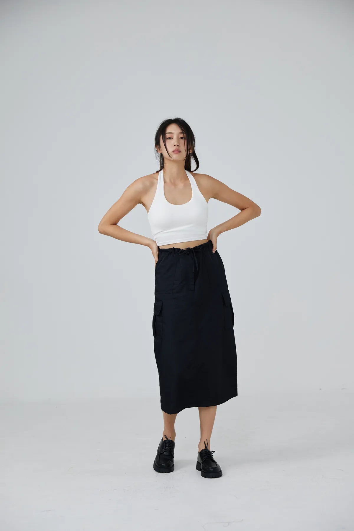 Maxine Parachute Midi Skirt