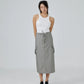 Maxine Parachute Midi Skirt